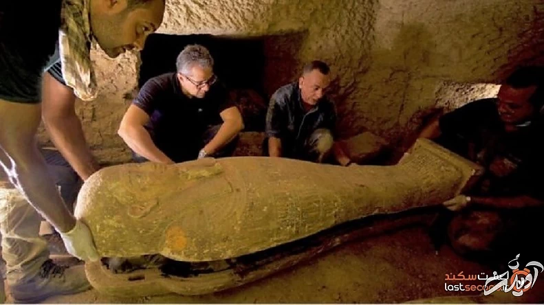 مقبره مصر باستان پس از 2500 سال برای اولین بار بازگشایی شد!